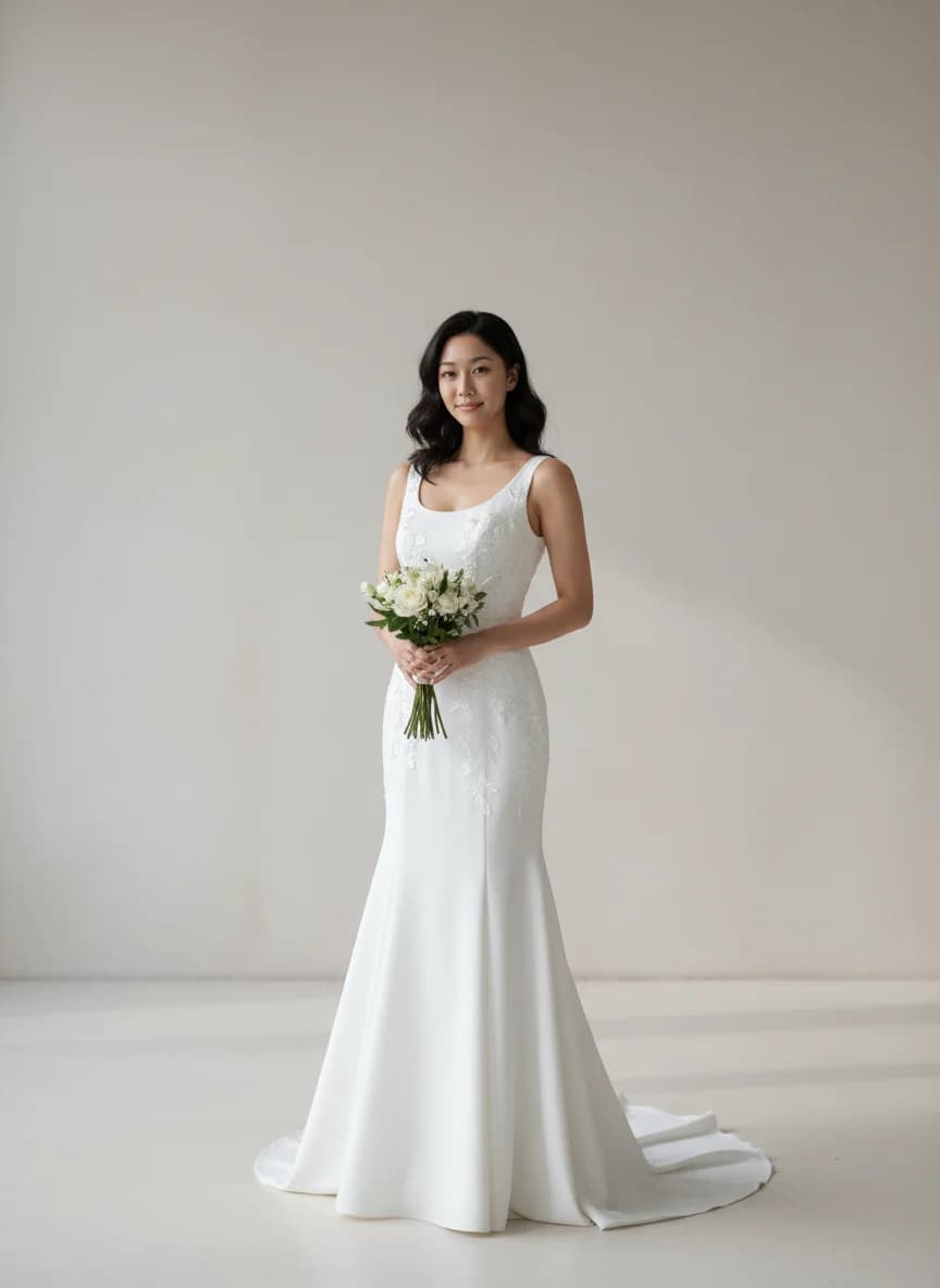 Fit & Flare dress with Scoop neckline