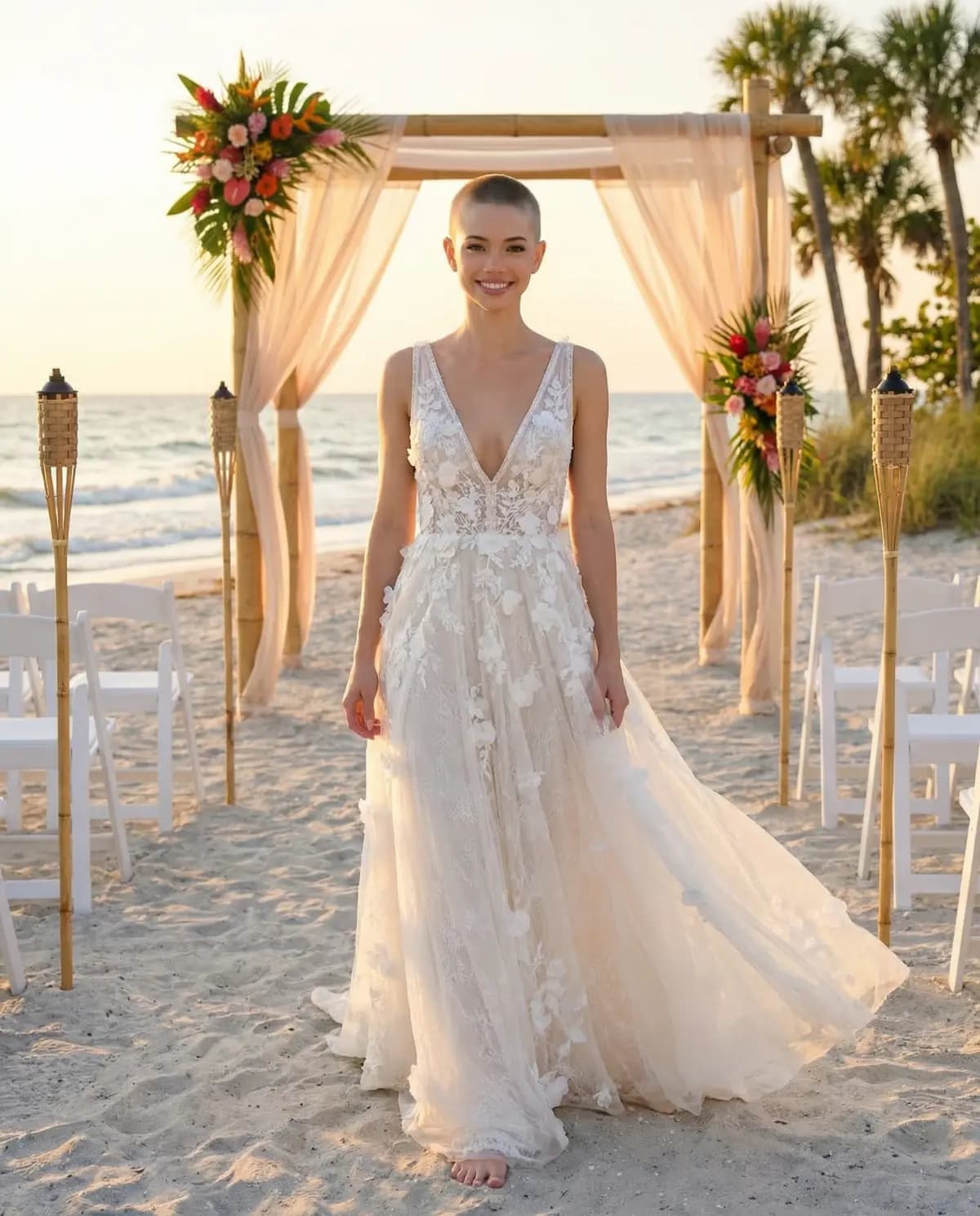 Beach Wedding Dresses: Lightweight Gowns for Sand & Sun
