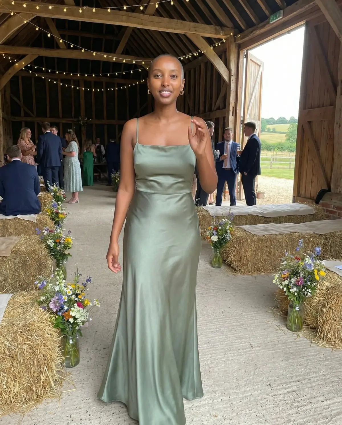 sage green bridesmaid dresses - blog-sage-satin-slip-2
